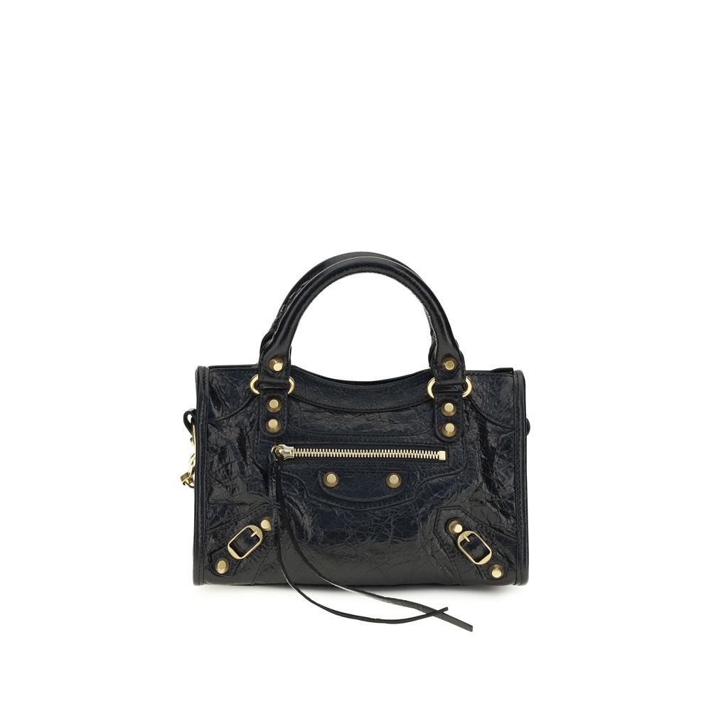 Black Lamb Ovis Aries Aries Handbag Balenciaga