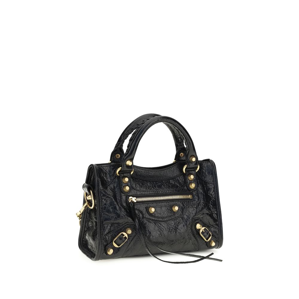 Black Lamb Ovis Aries Aries Handbag Balenciaga