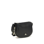 Black Calf Leather Bos Taurus Shoulder Bag Burberry