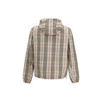 Beige Polyester Shell Jacket