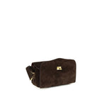 Brown Calf Leather Bos Taurus Shoulder Bag Balenciaga