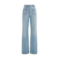 Blue Cotton Jeans Denim Valentino