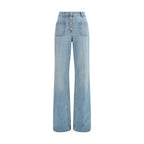 Blue Cotton Jeans Denim Valentino
