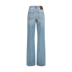 Blue Cotton Jeans Denim Valentino