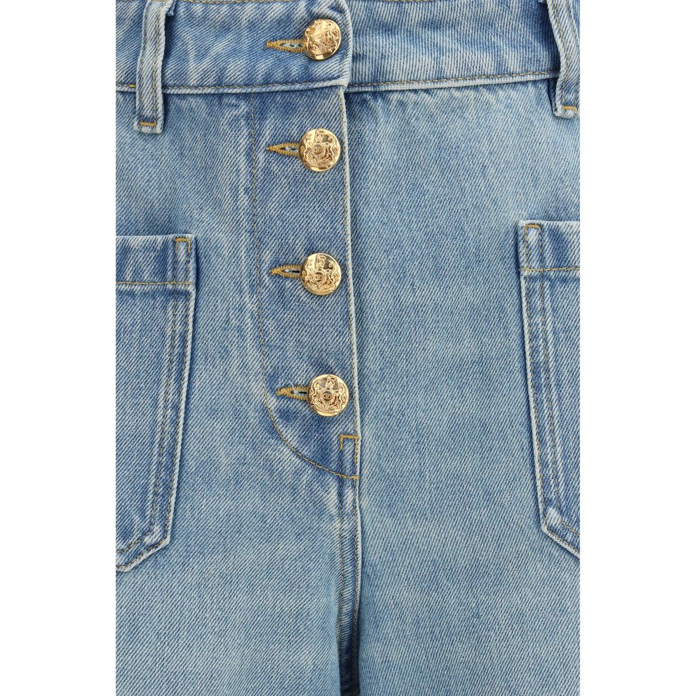 Blue Cotton Jeans Denim Valentino