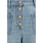 Blue Cotton Jeans Denim Valentino