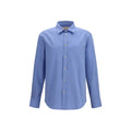 Blue Cotton Shirt Valentino