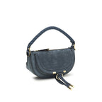 Blue Calf Leather Bos Taurus Shoulder Bag Chloé