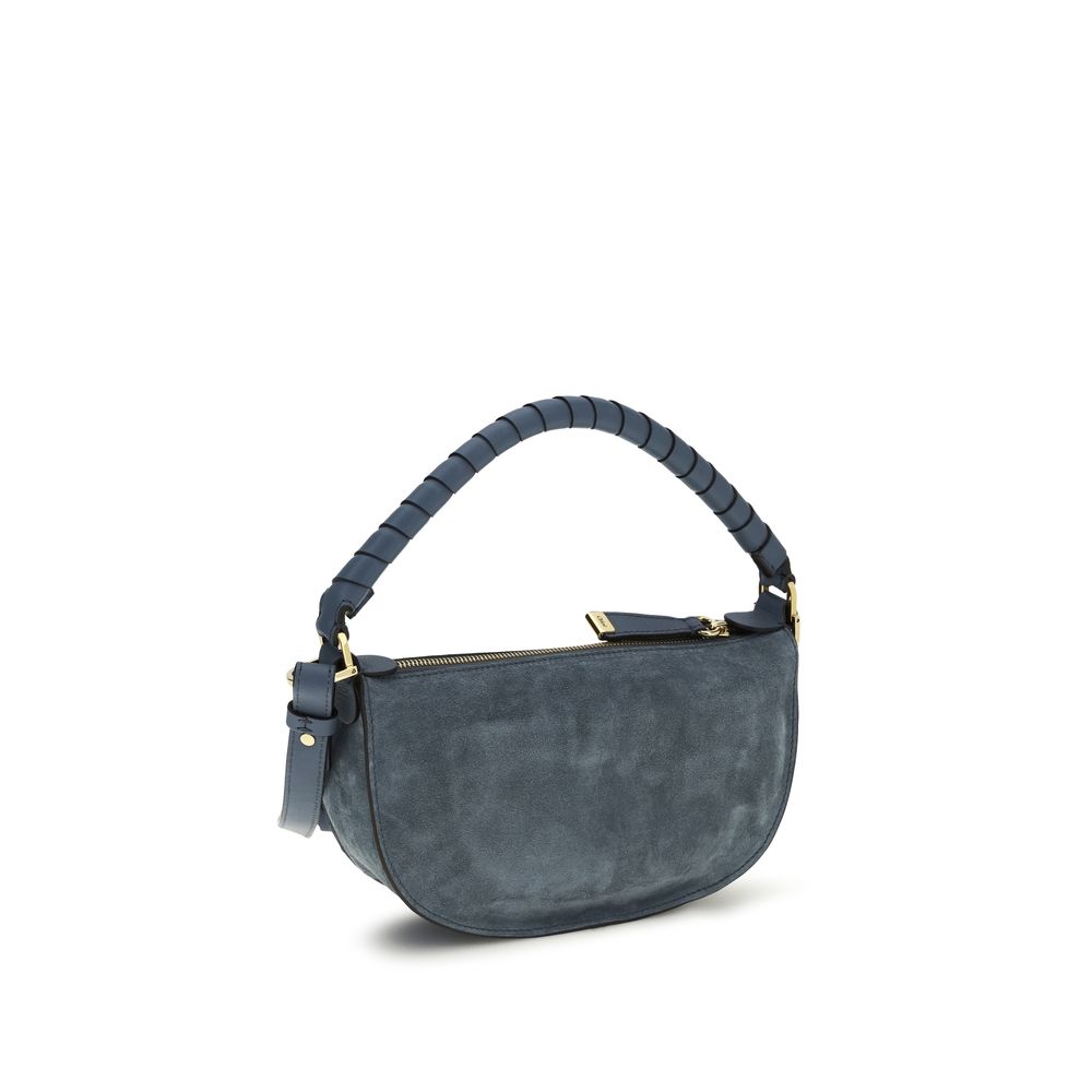 Blue Calf Leather Bos Taurus Shoulder Bag Chloé