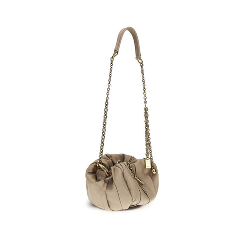 Beige Lamb Ovis Aries Aries Shoulder Bag Chloé