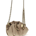 Beige Lamb Ovis Aries Aries Shoulder Bag Chloé