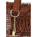 Brown Raffia Shoulder Bag Chloé
