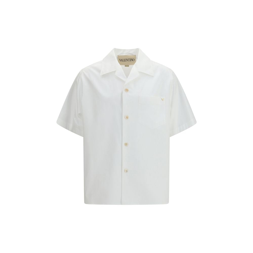 White Cotton Shirt Valentino