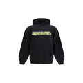 Black Cotton Sweatshirt Balenciaga