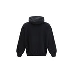 Black Cotton Sweatshirt Balenciaga