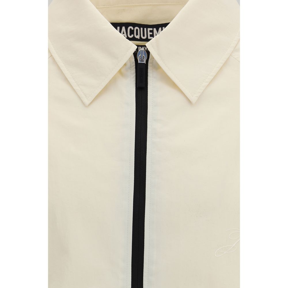 White Polyamide Shell Jacket Jacquemus
