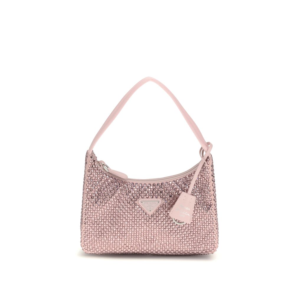Multicolor Viscose Shoulder Bag Prada