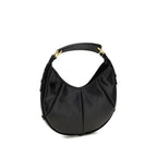 Black Calf Leather Bos Taurus Shoulder Bag Saint Laurent