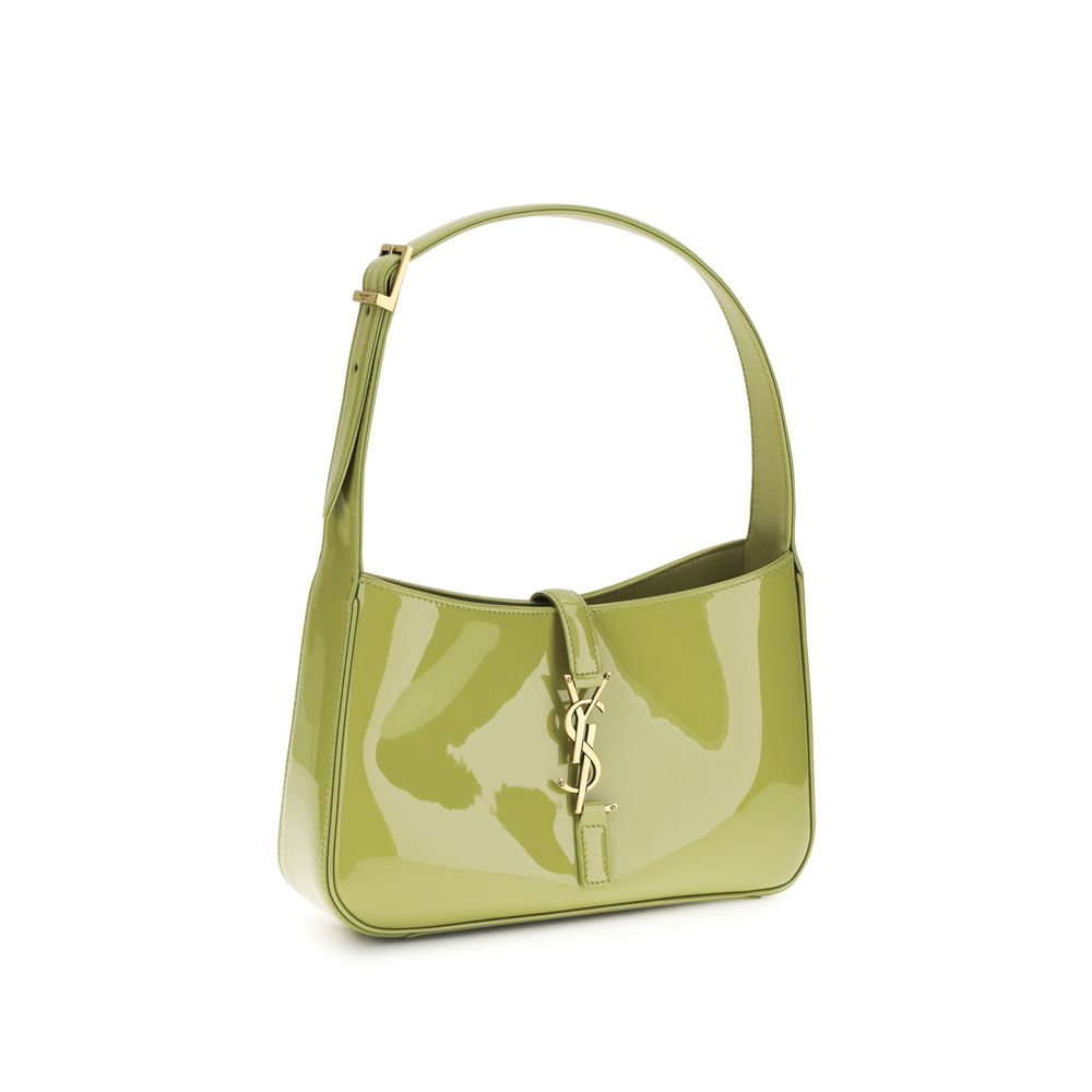 Bicolor Calf Leather Bos Taurus Shoulder Bag Saint Laurent