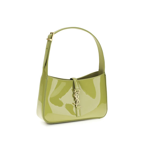 Bicolor Calf Leather Bos Taurus Shoulder Bag Saint Laurent