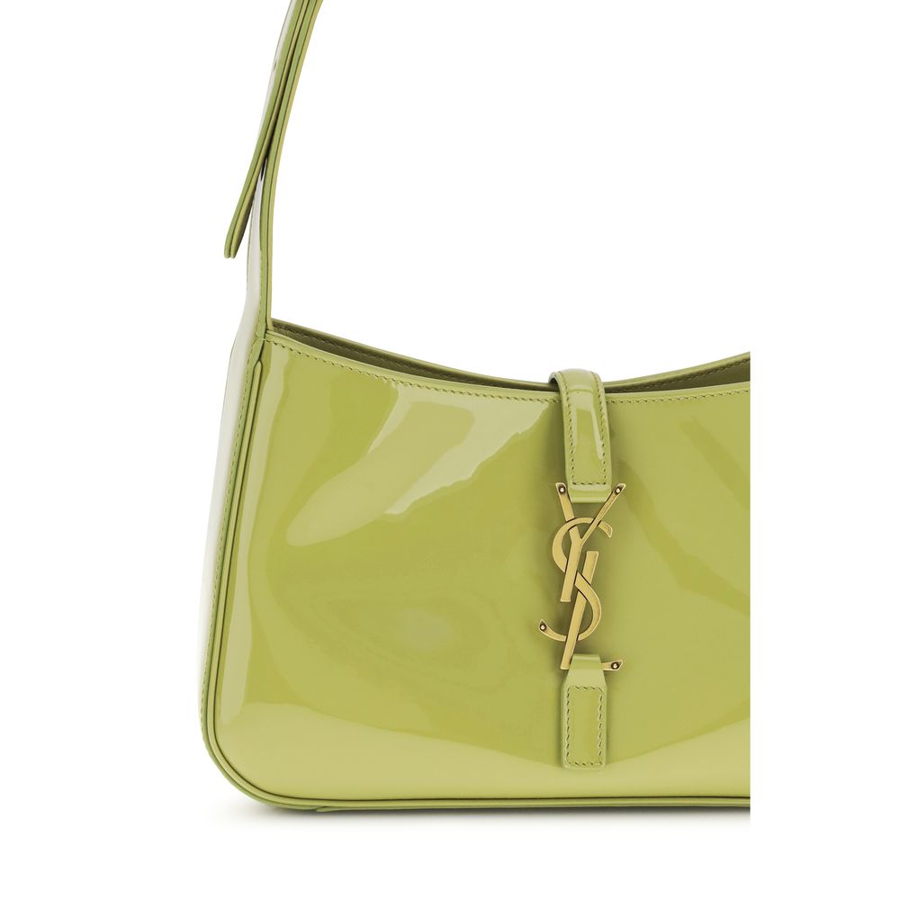 Bicolor Calf Leather Bos Taurus Shoulder Bag Saint Laurent