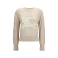 Beige Polyester Sweatshirt Burberry