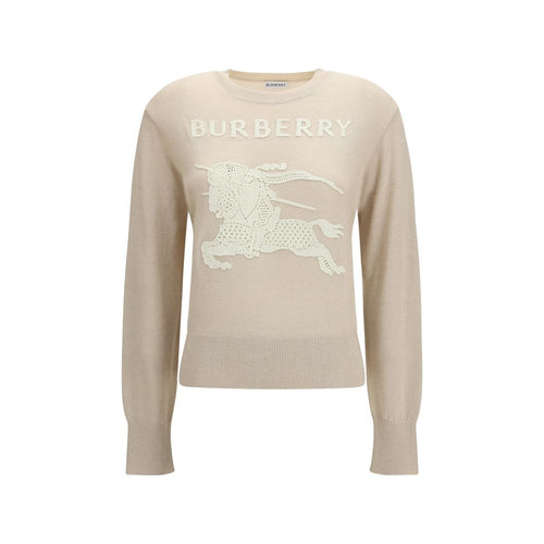 Beige Polyester Sweatshirt Burberry