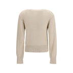 Beige Polyester Sweatshirt Burberry