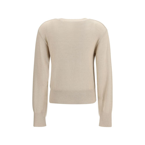 Beige Polyester Sweatshirt Burberry