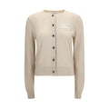 Beige Polyester Cardigan Burberry