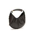 Brown Calf Leather Bos Taurus Shoulder Bag Saint Laurent