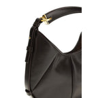 Brown Calf Leather Bos Taurus Shoulder Bag Saint Laurent