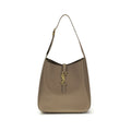 Gray Calf Leather Bos Taurus Shoulder Bag Saint Laurent