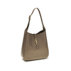Gray Calf Leather Bos Taurus Shoulder Bag Saint Laurent