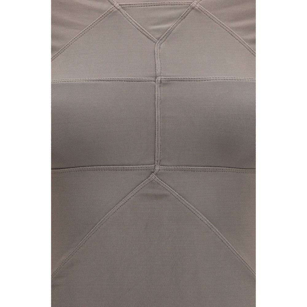 Gray Viscose Shirt Rick Owens