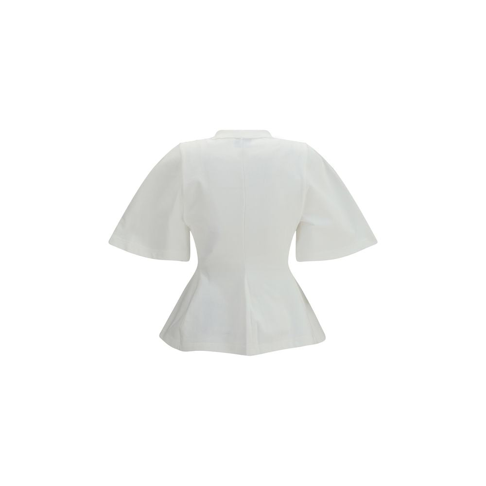 White Cotton T-Shirt Balenciaga