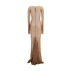 Brown Polyamide Casual Dress Rick Owens