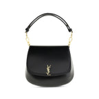 Black Calf Leather Bos Taurus Handbag Saint Laurent
