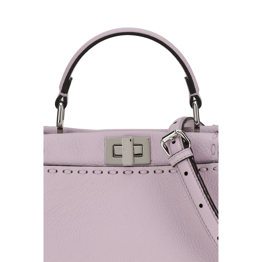Purple Calf Leather Bos Taurus Handbag Fendi
