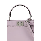 Purple Calf Leather Bos Taurus Handbag Fendi