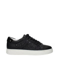 Black Leather Low Top Sneakers Jimmy Choo