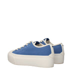 Blue Fabric Low Top Sneakers Jimmy Choo