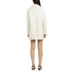 White Wool Coat Prada