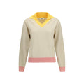Beige Cotton Sweatshirt Fendi