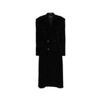Black Cashmere Coat Balenciaga