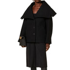 Black Virgin Wool Coat Jacquemus