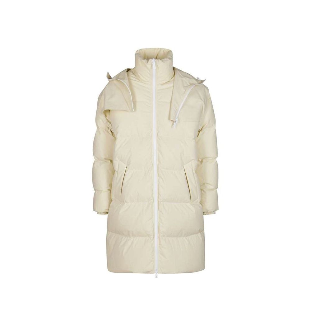 Beige Cotton Coat Bottega Veneta