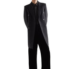 Black Wool Coat Saint Laurent