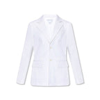 White Cotton Blazer Bottega Veneta