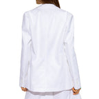 White Cotton Blazer Bottega Veneta
